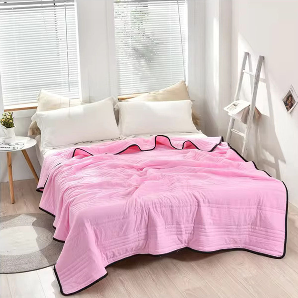 Breathable Cooling Blanket for Restful Sleep