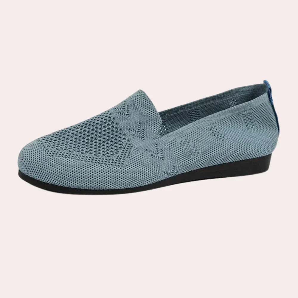 Breathable Knit Slip-On Loafers