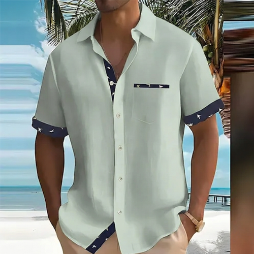 Breathable Short-Sleeve Everyday Shirt