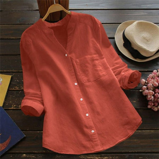 Casual Loose Cotton Shirt