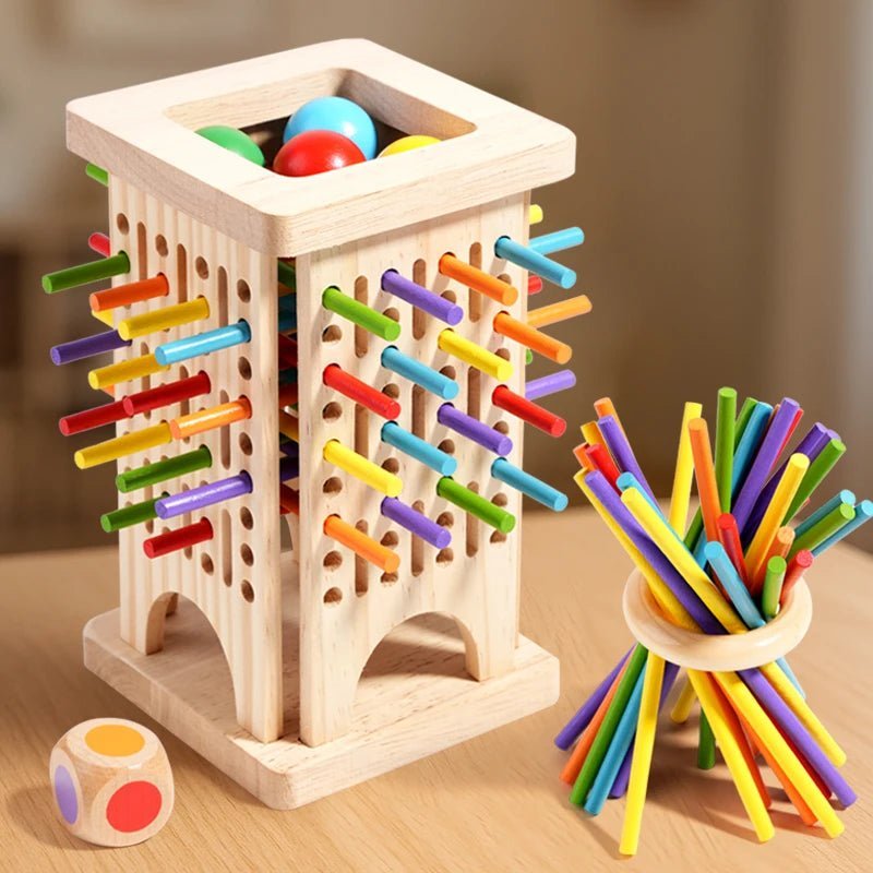 Children's Montessori Counting Rods for Educational Learning