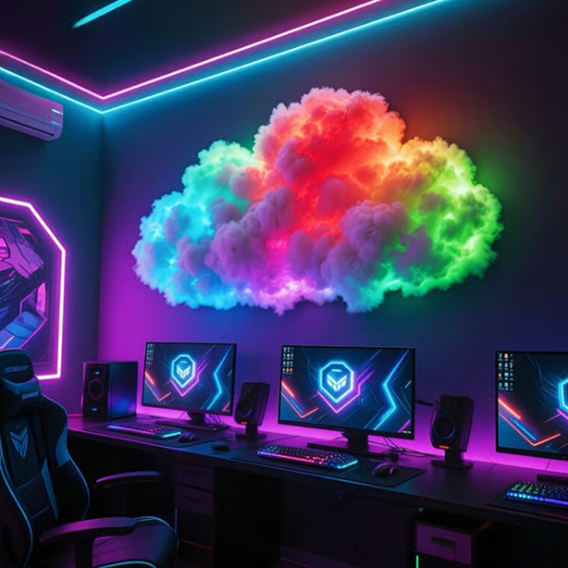 Cloud-Shaped Light