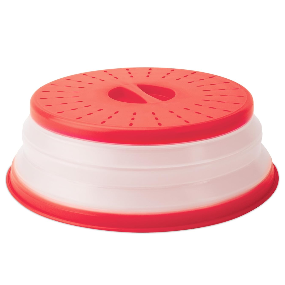 Collapsible Silicone Microwave Splatter Cover
