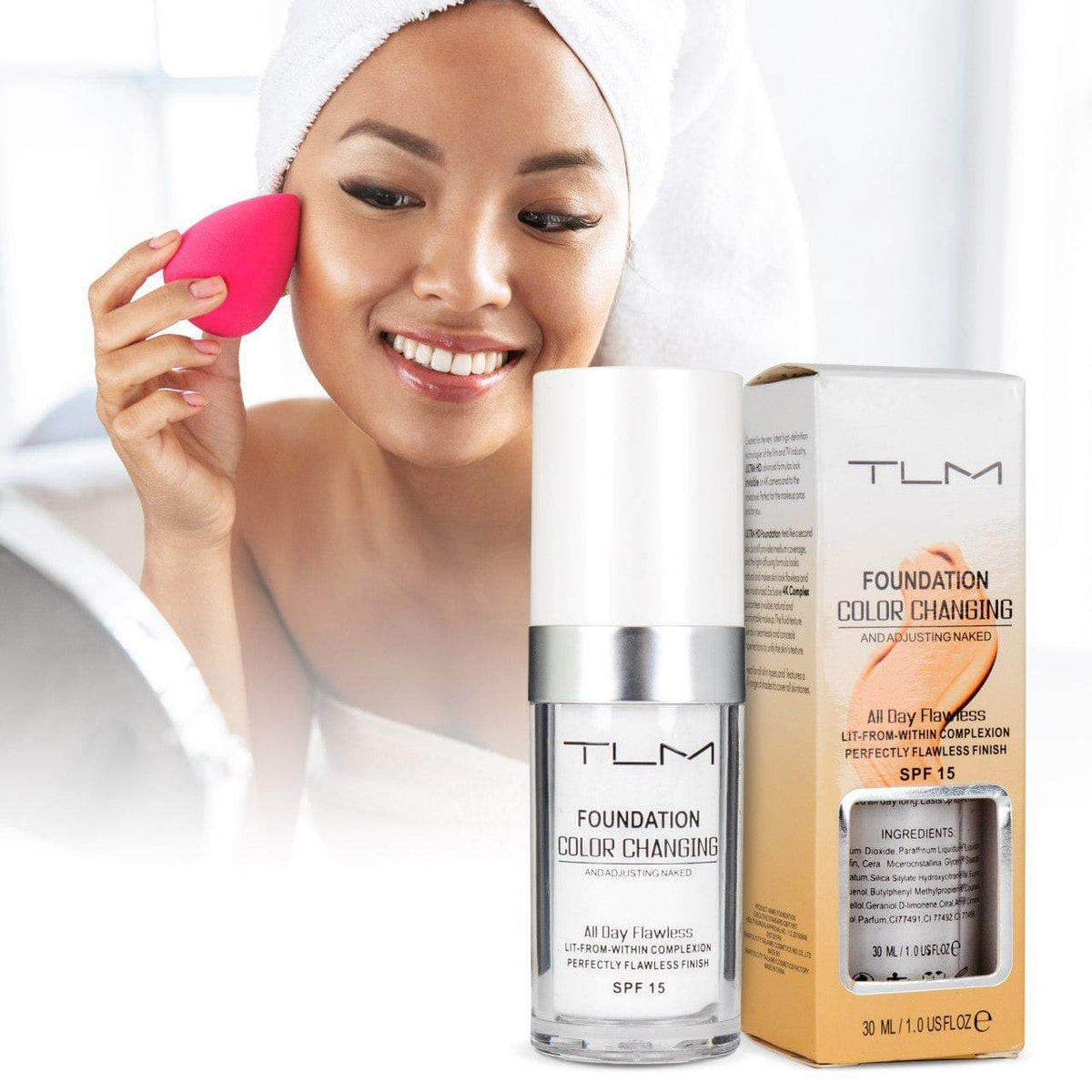Color-Changing Foundation