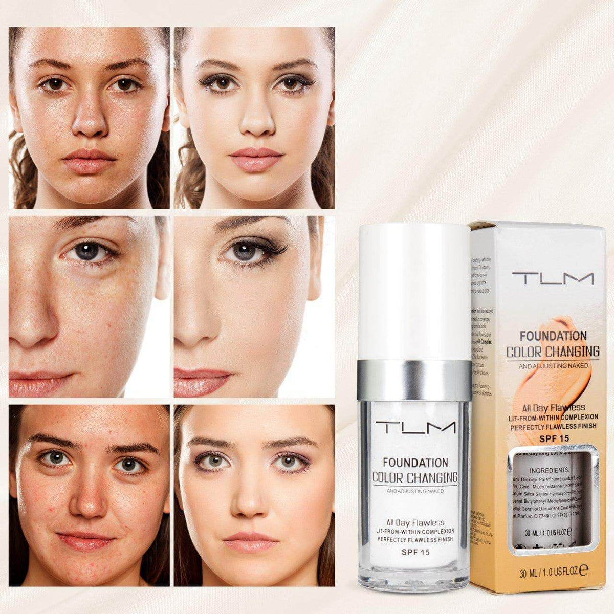 Color-Changing Foundation