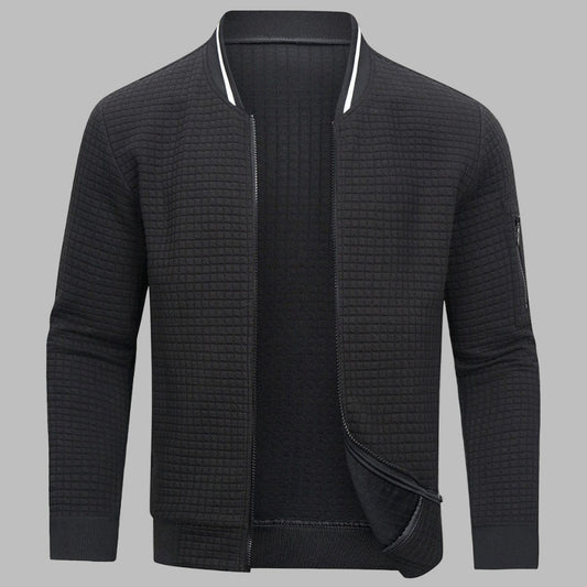 Comfortable and Warm Men's Zip Sweater