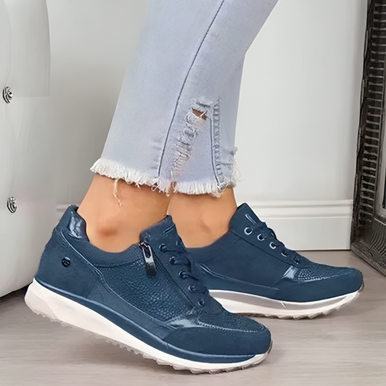 Comfortable Sneakers with Zipper