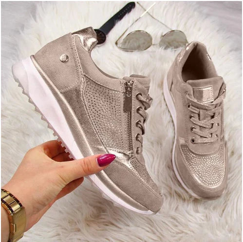 Comfortable Sneakers with Zipper