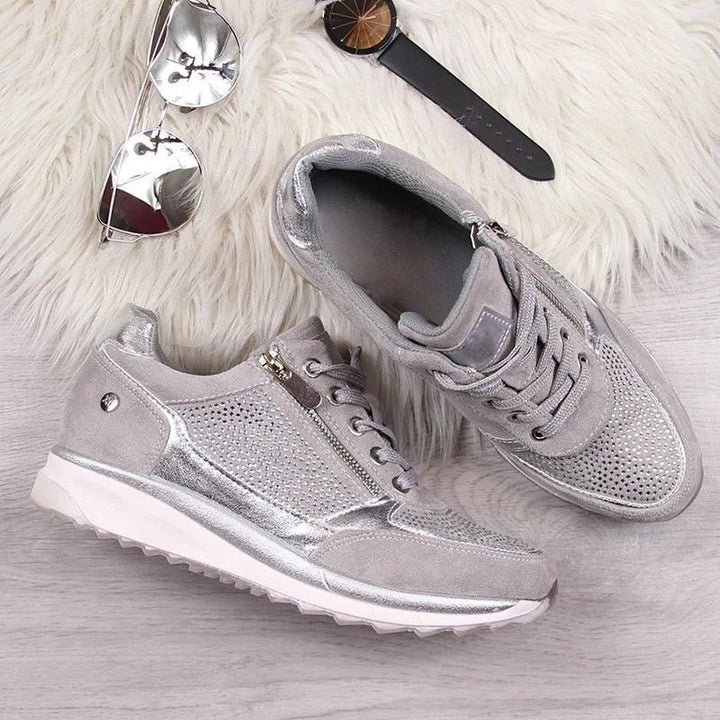 Comfortable Sneakers with Zipper