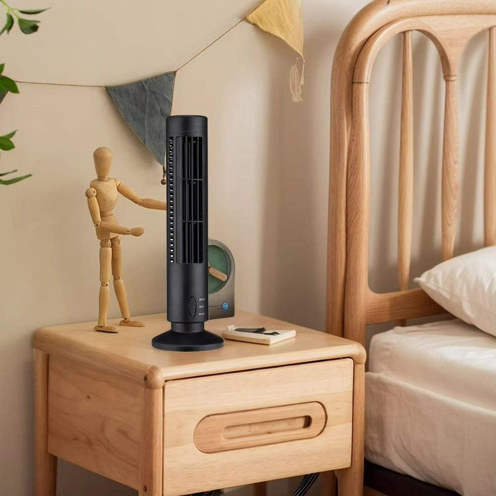 Compact Bladeless Tower Fan