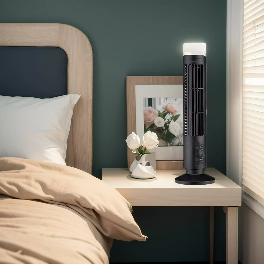 Compact Bladeless Tower Fan