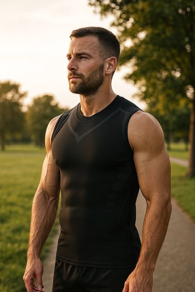 Compression Vest for Body Support and Posture