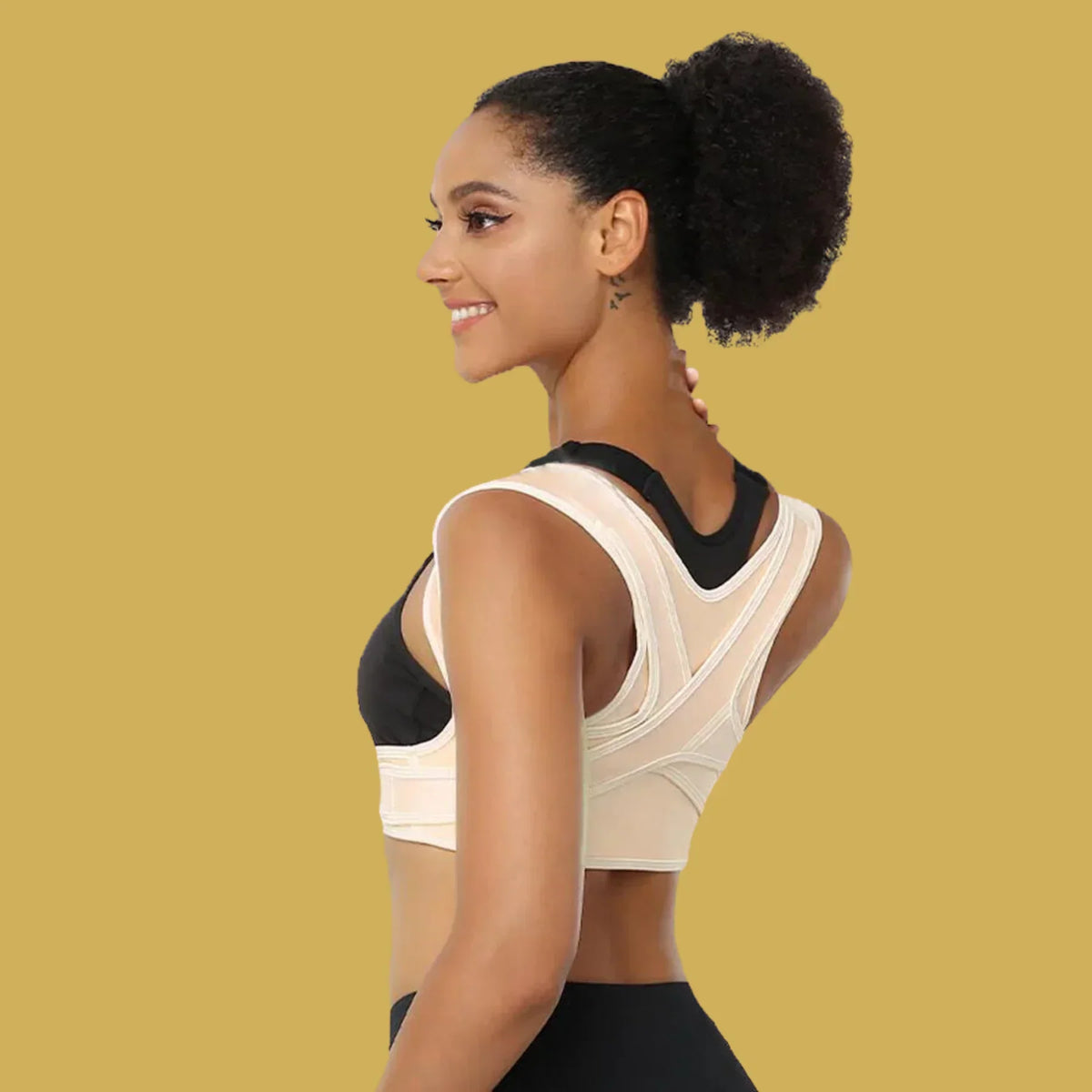 Concealed Back Support Brace
