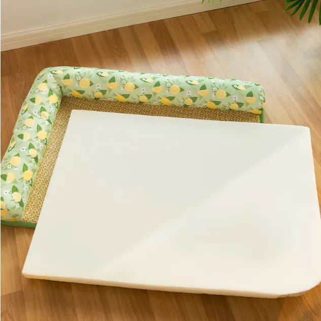Cooling Mat for Cats with Raised Rim