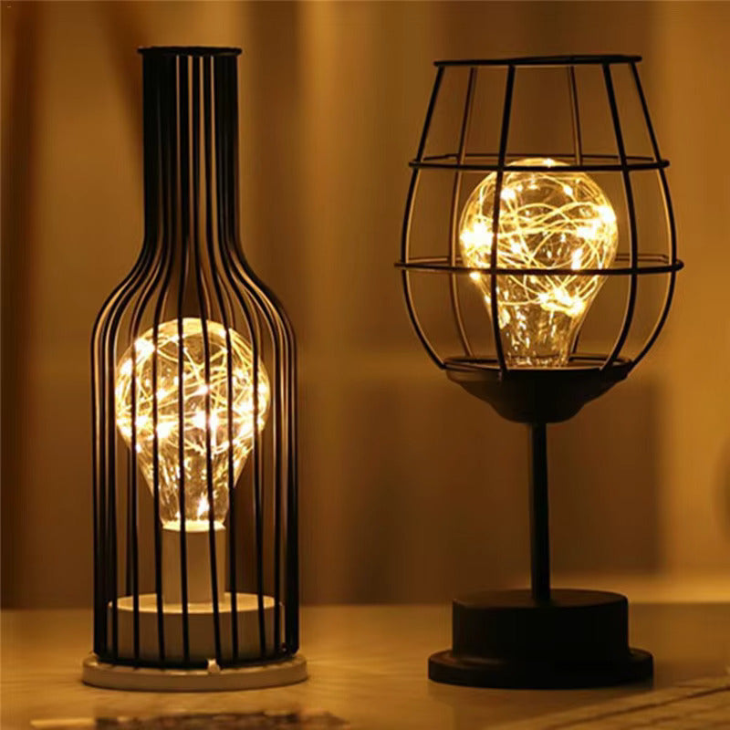 Cordless Ambient Lamp Set – 3 Unique Wine-Inspired LED Table Lights
