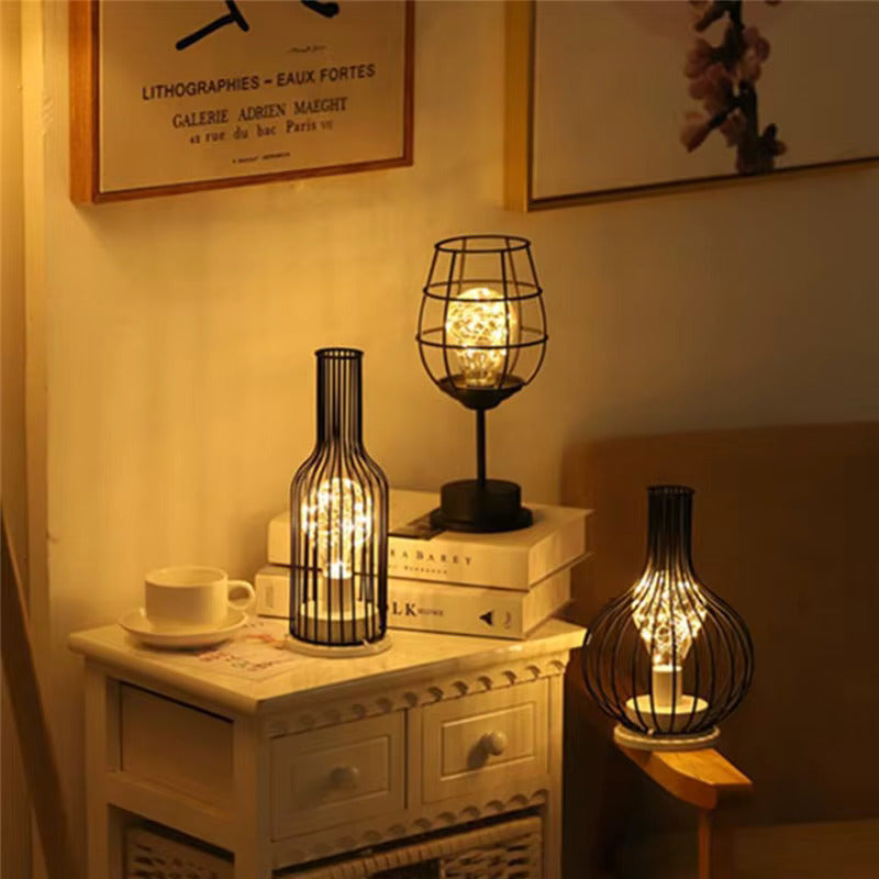 Cordless Ambient Lamp Set – 3 Unique Wine-Inspired LED Table Lights
