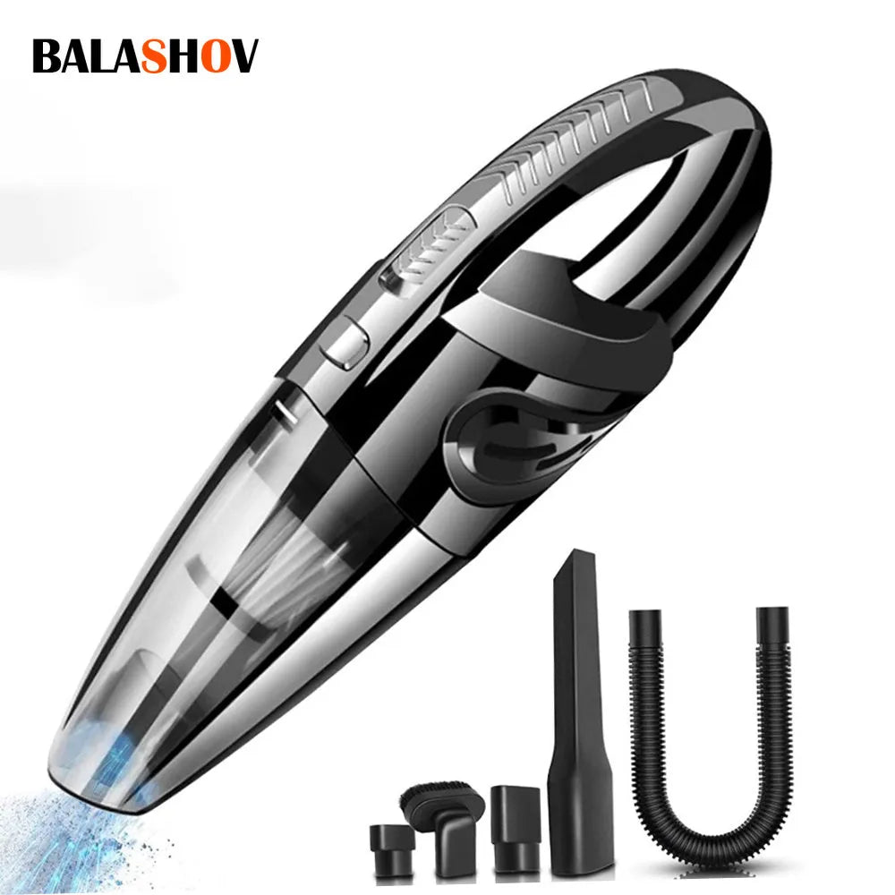 Cordless Handheld Vacuum Cleaner for Car and Home Cleaning