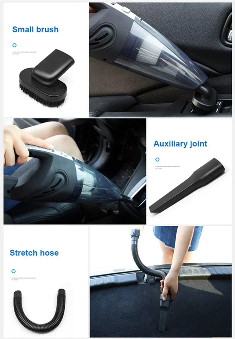Cordless Handheld Vacuum Cleaner for Car and Home Cleaning
