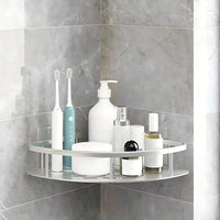 Corner Shower Shelf with Drainage