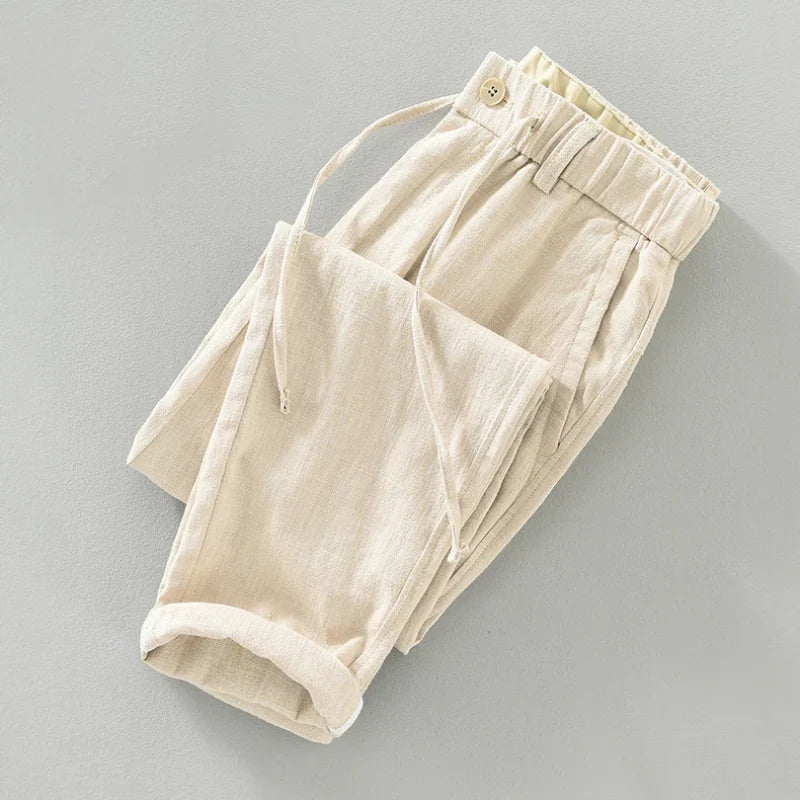 Cotton-Linen Pants