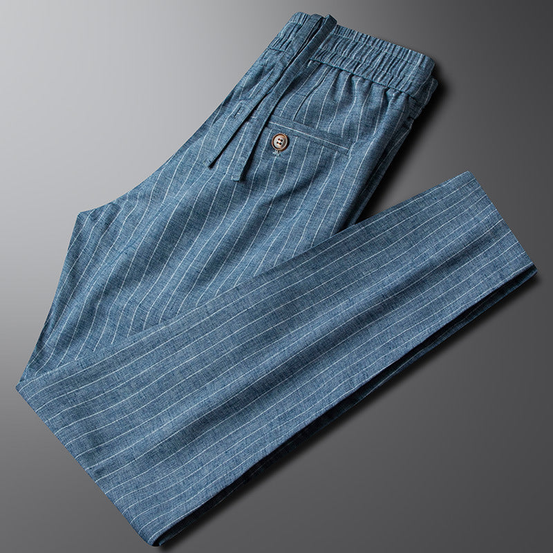 Cotton-Linen Trousers