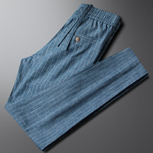 Cotton-Linen Trousers