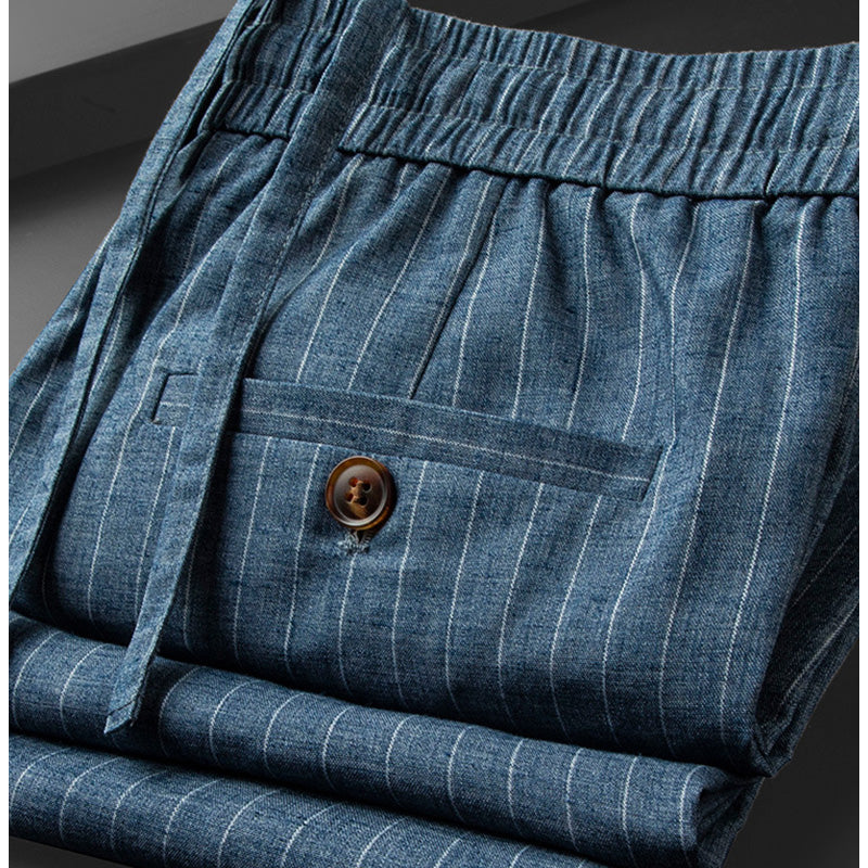 Cotton-Linen Trousers