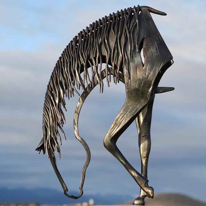 Decorative Horse Garden Sculpture