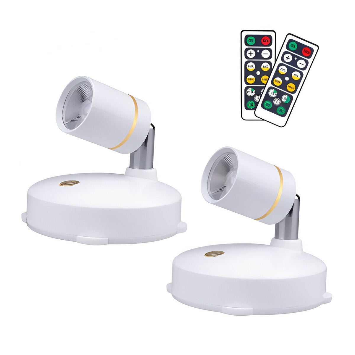Dimmable Wireless Mini LED Spotlight – Accent Lighting for Home & Office