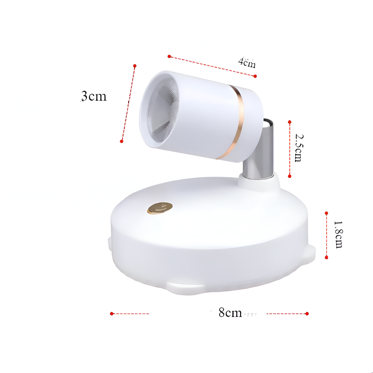 Dimmable Wireless Mini LED Spotlight – Accent Lighting for Home & Office