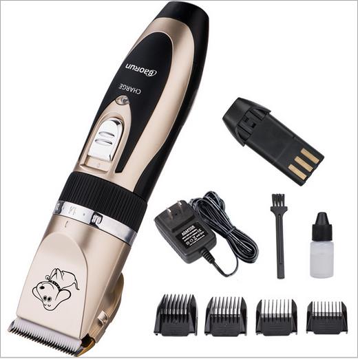 Dog and Cat Clippers | Low Noise - Rechargeable - Adjustable Blades