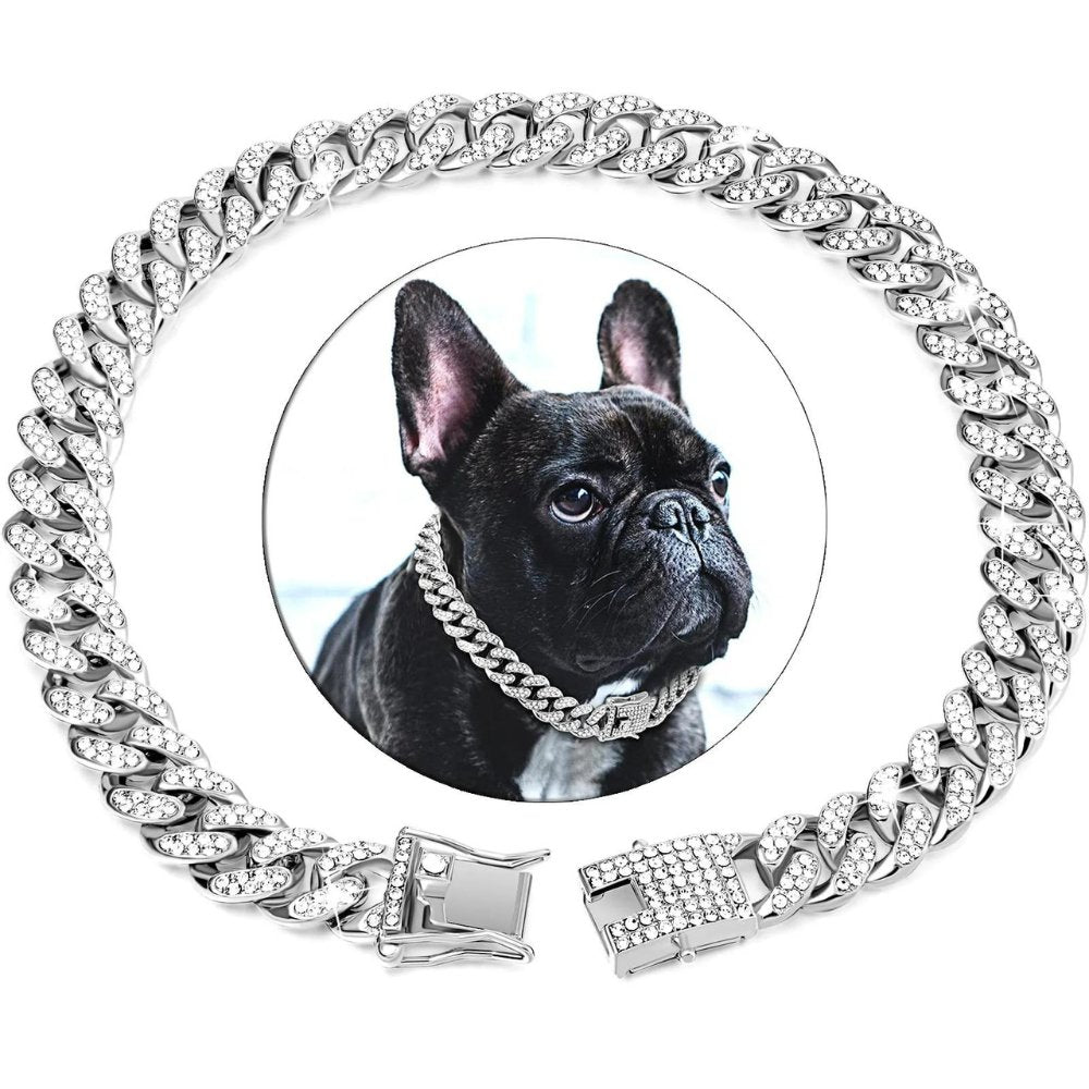 Dog Gold Chain Collar