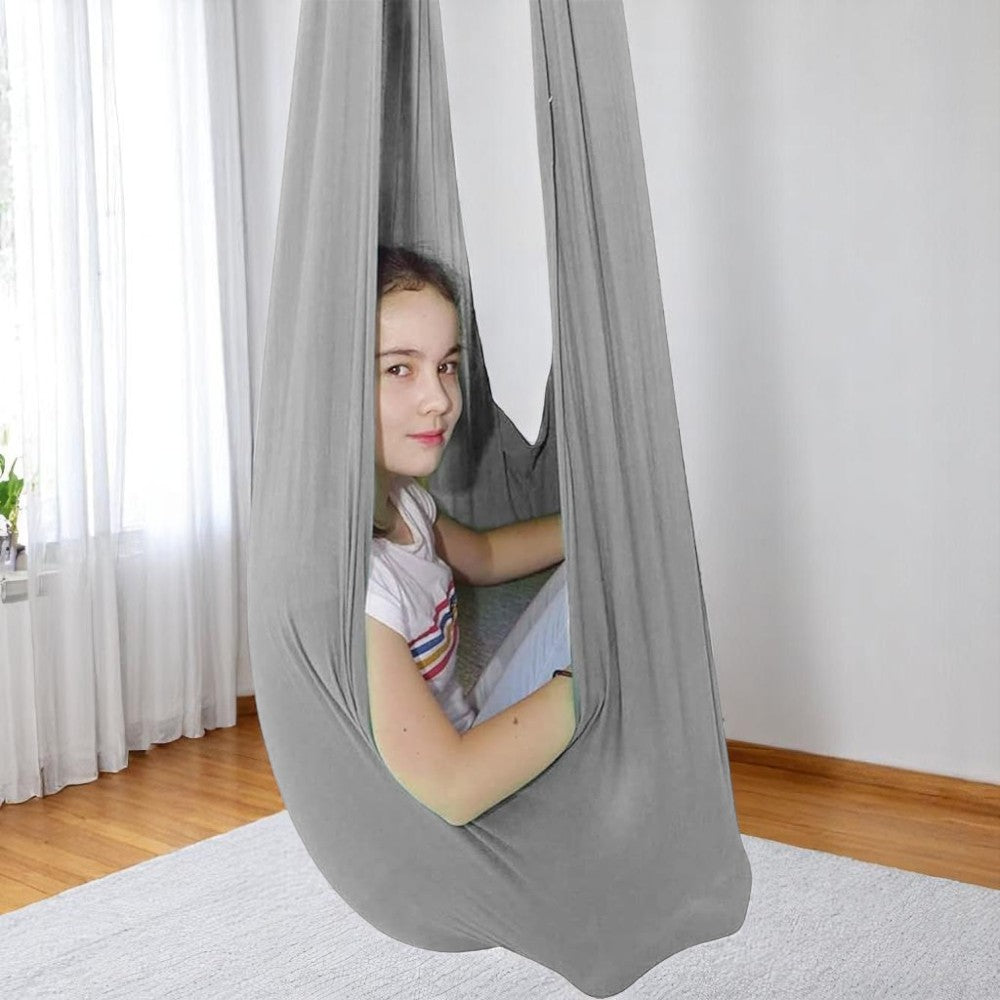 Elastic Fabric Sensory Therapy Swing for Kids & Special Needs