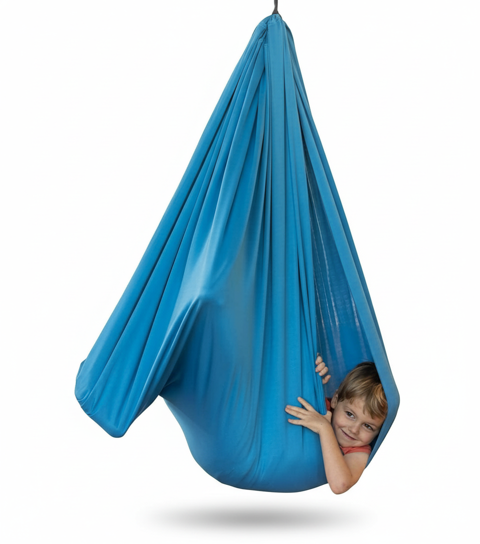 Elastic Fabric Sensory Therapy Swing for Kids & Special Needs