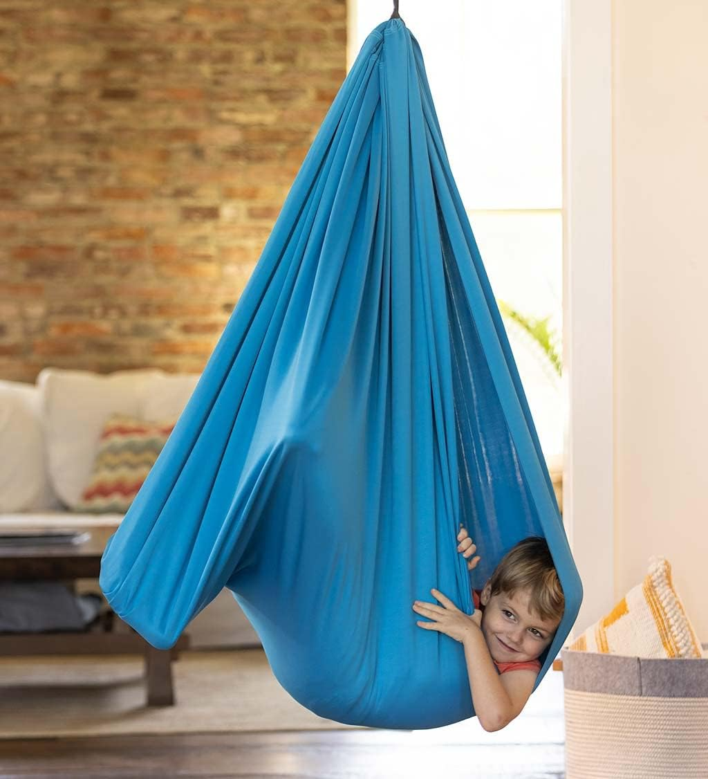 Elastic Fabric Sensory Therapy Swing for Kids & Special Needs
