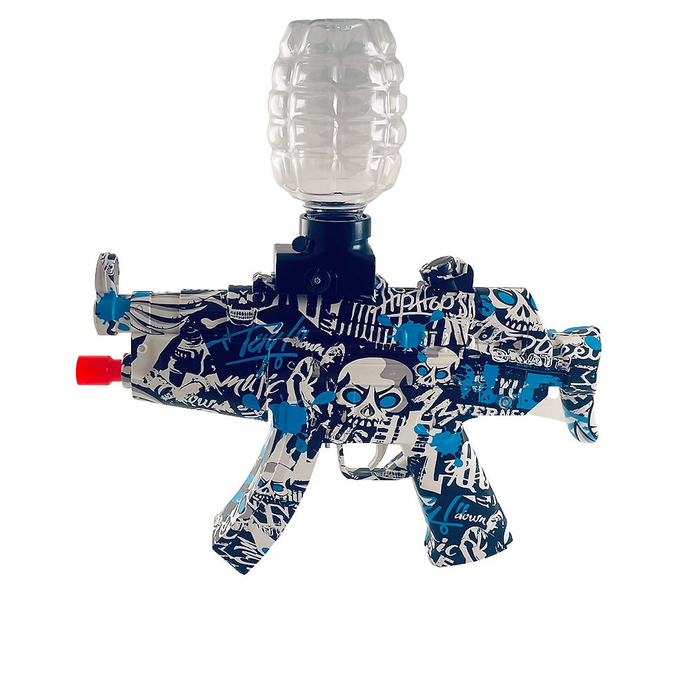 Electric Gel Blaster Submachine Gun - Incl. Gel Balls - 20+ Meter Range