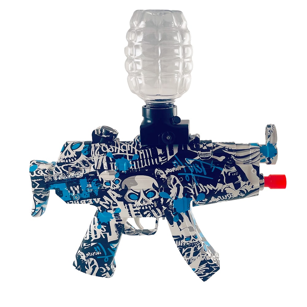 Electric Gel Blaster Submachine Gun - Incl. Gel Balls - 20+ Meter Range