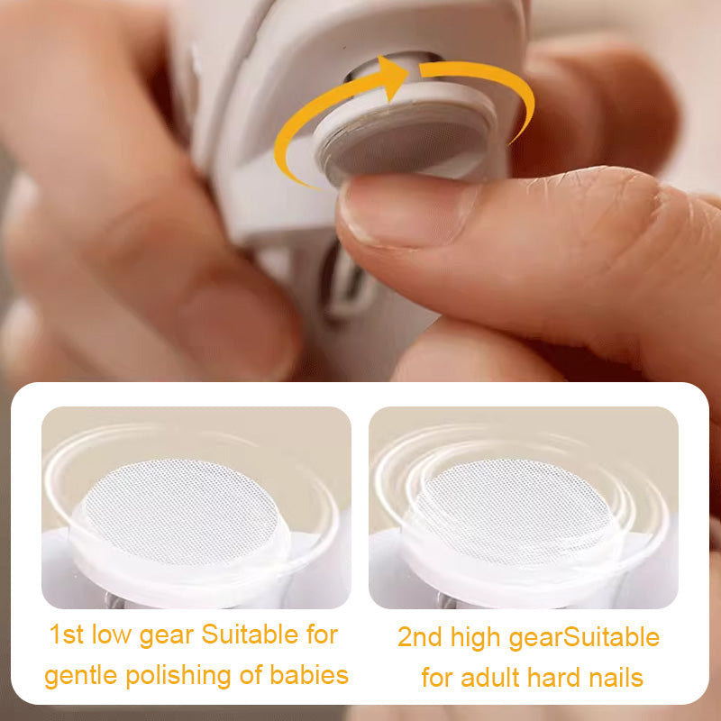 Electric Nail Trimmer with Adjustable Speed