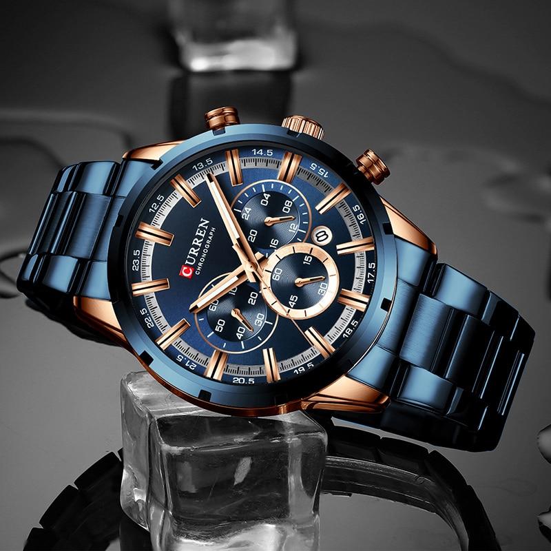 Executive-Style Chronograph Watch