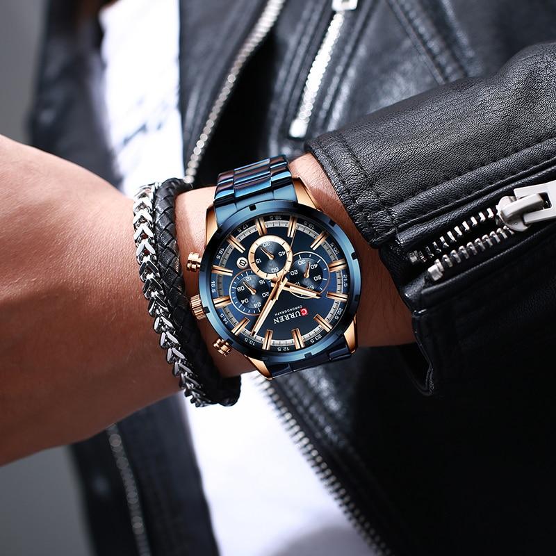 Executive-Style Chronograph Watch