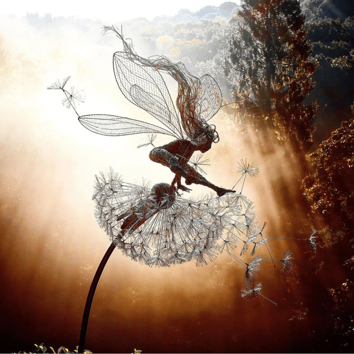 Fairy Garden Statue Outdoor Decoration