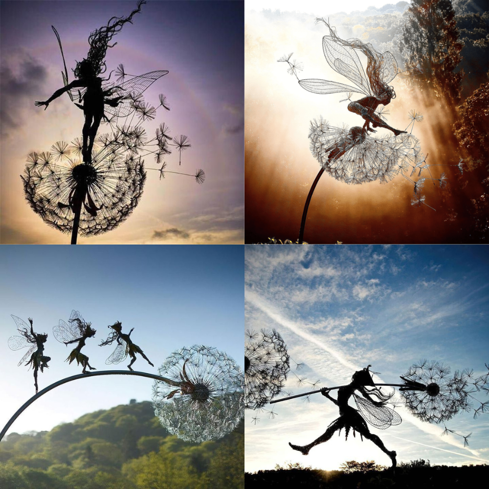 Fairy Garden Statue Outdoor Decoration
