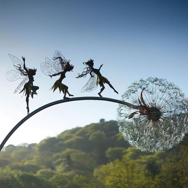 Fairy Garden Statue Outdoor Decoration
