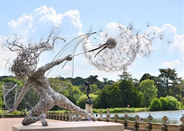 Fairy Garden Statue Outdoor Decoration