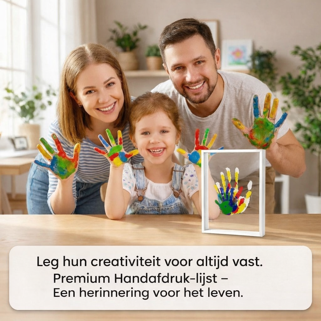 Family Portrait - Handprint Portrait Gift