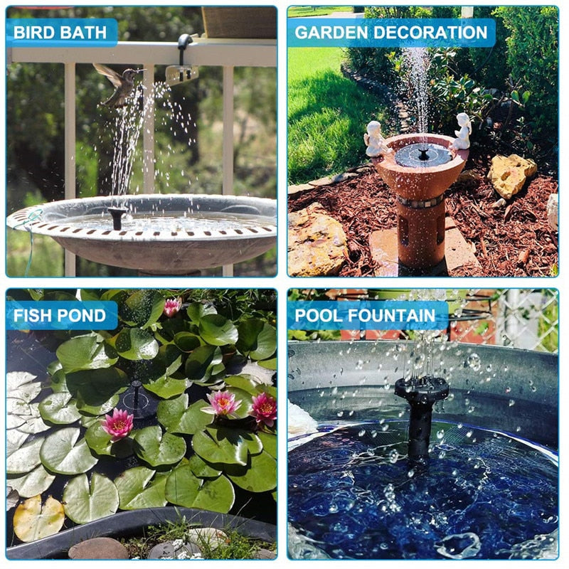 Floating Solar Fountain