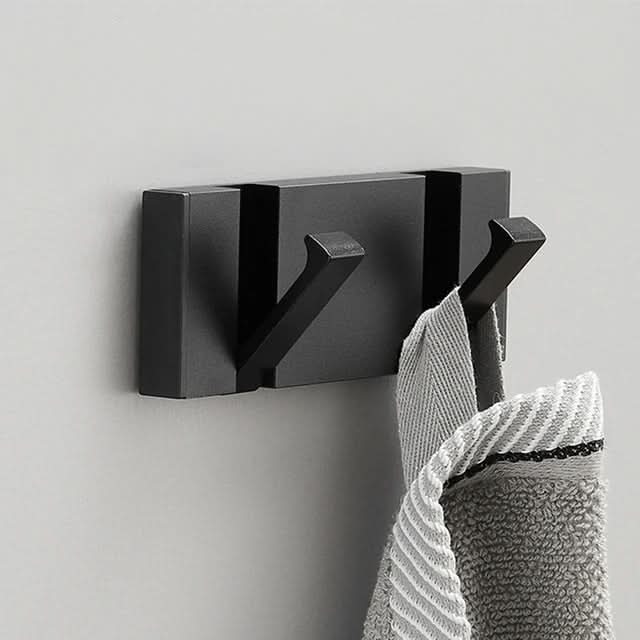 Folding Metal Wall Hook with Multiple Hooks – Space-Saving and Modern