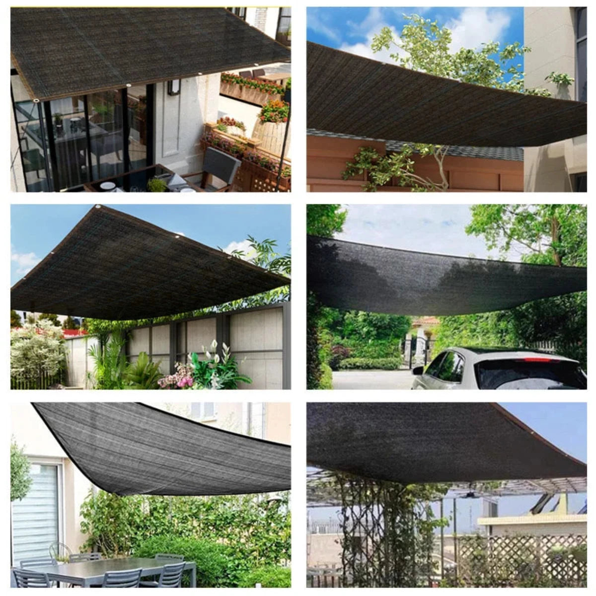 Functional UV Protection Net for Garden and Patio