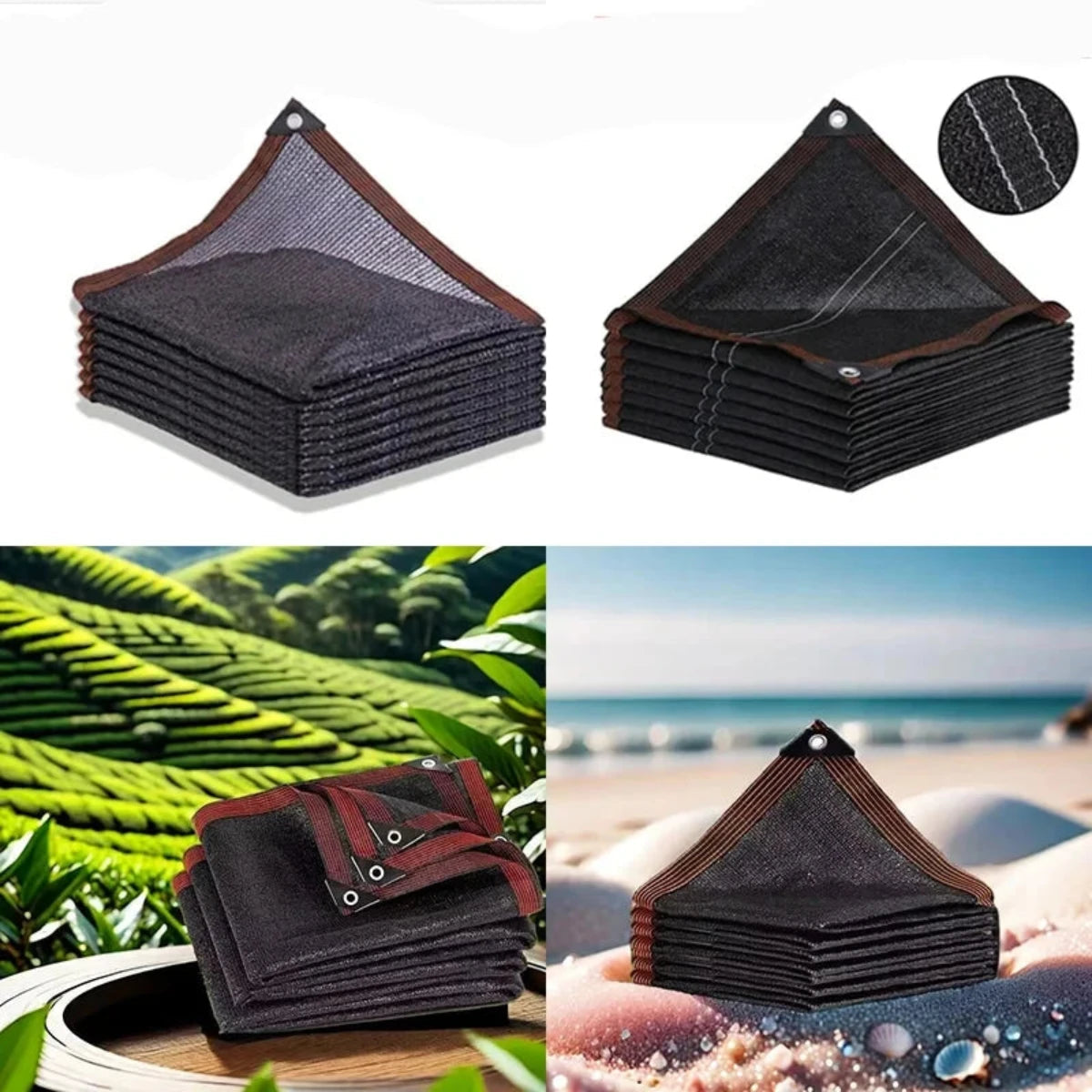 Functional UV Protection Net for Garden and Patio