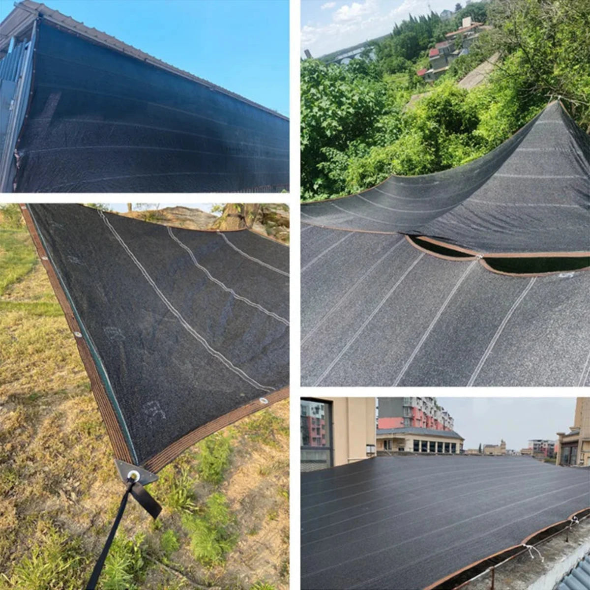 Functional UV Protection Net for Garden and Patio